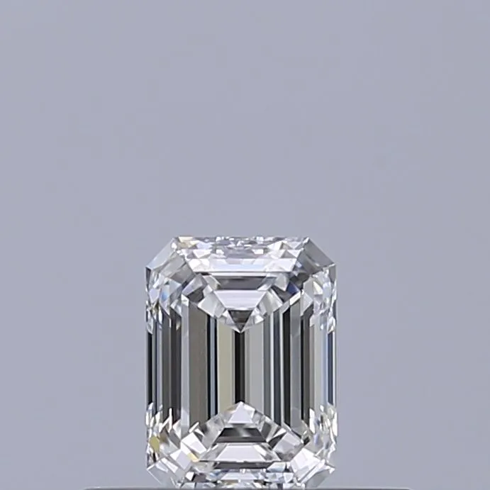 0.30ct EMERALD D VVS2 Natural diamond