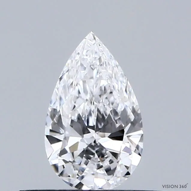 0.32ct PEAR D VS1 Natural diamond