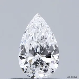 0.32ct PEAR D VS1 Natural diamond