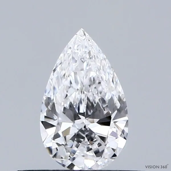 0.32ct PEAR D VS1 Natural diamond