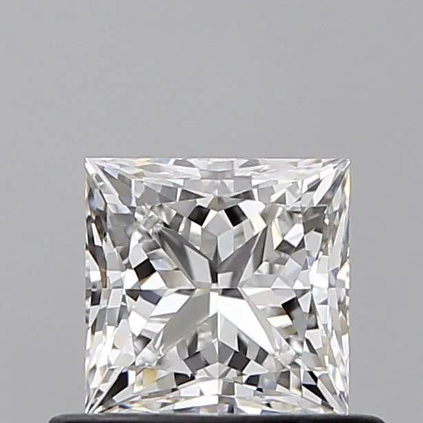 0.62ct PRINCESS F VVS1 Natural diamond