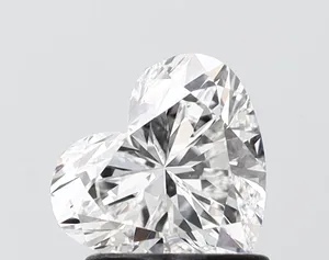 1.17ct HEART F VS1 Lab diamond