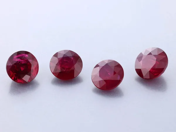 0.42ct Red Ruby, Round cut gemstone