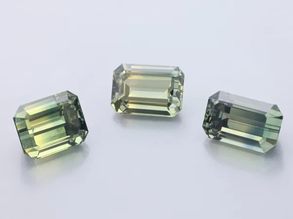 1.98ct Parti Sapphire, Emerald Cut gemstone