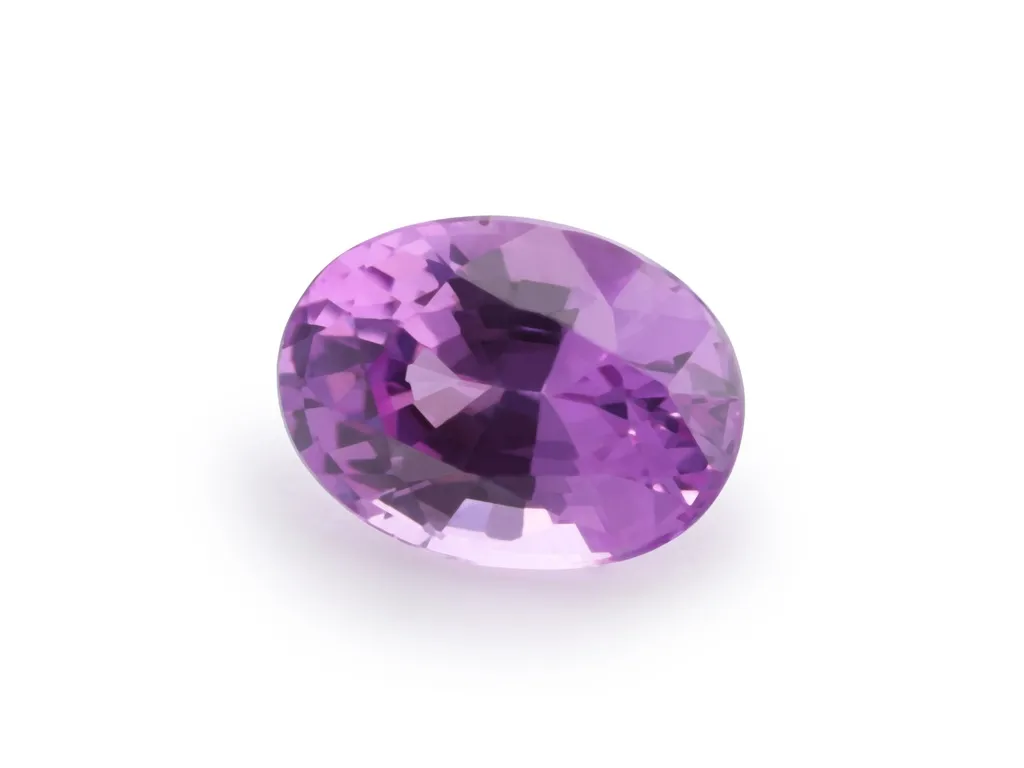 0.6ct Pink Sapphire, Oval gemstone