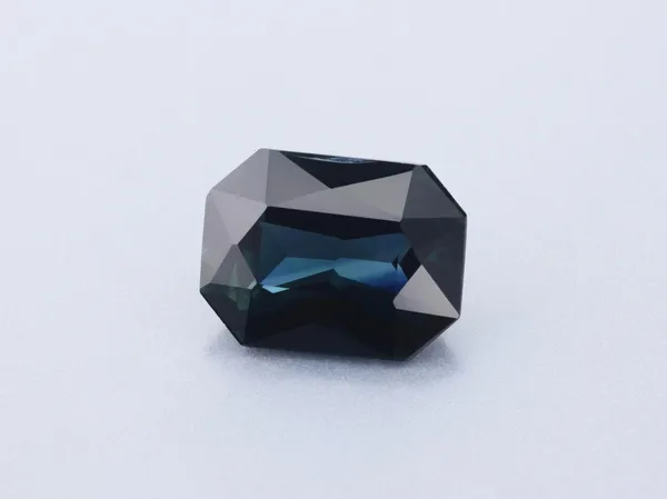 1.03ct Blue Sapphire, Radiant Cut gemstone