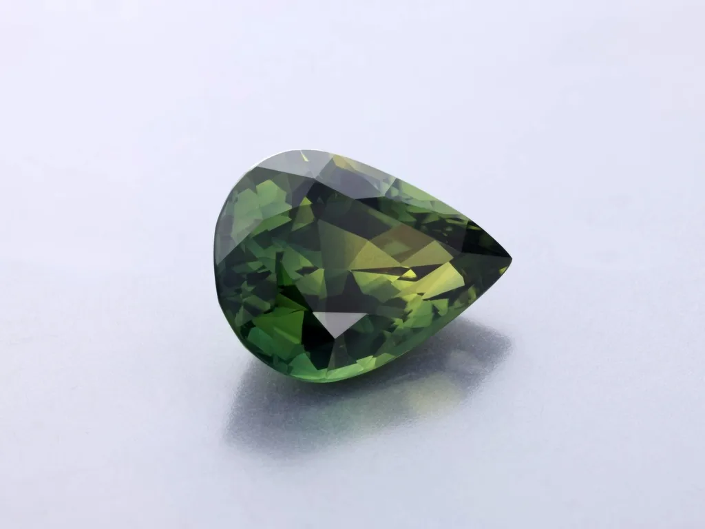 1.99ct Parti Sapphire, Pear Shape gemstone