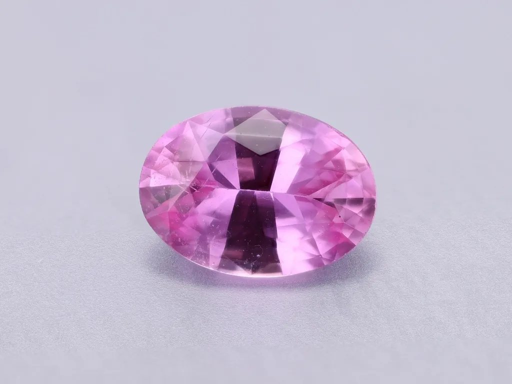 0.82ct Pink Sapphire, Oval gemstone