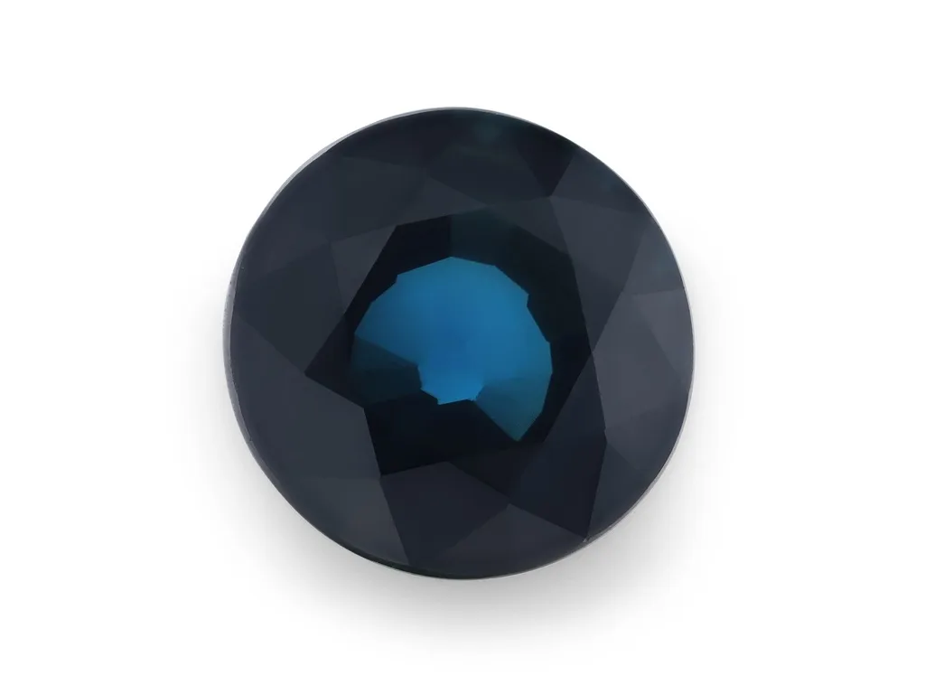 2.55ct Blue Sapphire, Round gemstone