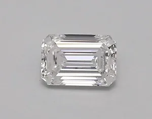 0.49ct EMERALD D VVS1 Lab diamond