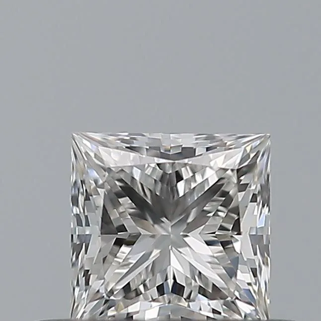 0.37ct PRINCESS F VVS2 Natural diamond