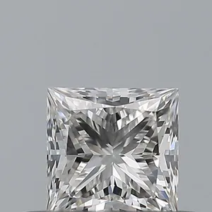0.37ct PRINCESS F VVS2 Natural diamond