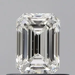 0.61ct EMERALD H VS1 Natural diamond