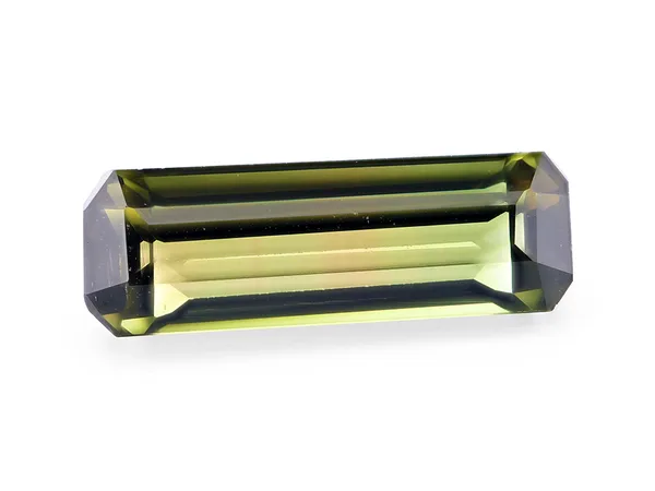 3.23ct Parti Tourmaline, Emerald Cut gemstone