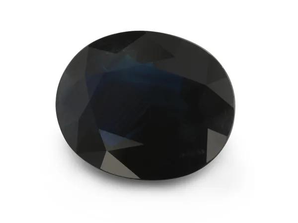 3.73ct Parti Sapphire, Oval cut gemstone