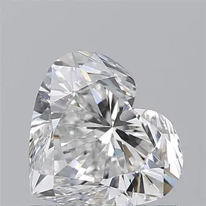 1.01ct HEART F VS1 Natural diamond