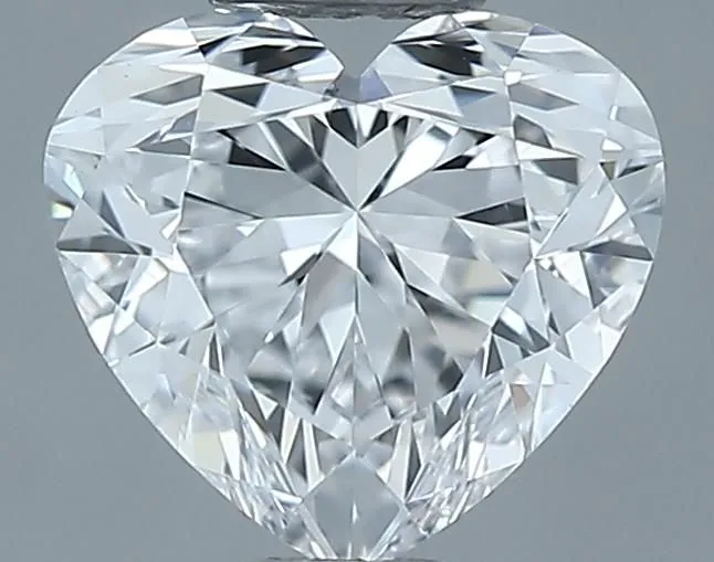 0.81ct HEART D VS2 Natural diamond