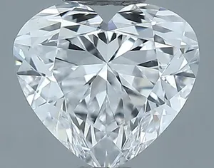 0.81ct HEART D VS2 Natural diamond