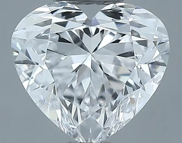0.81ct HEART D VS2 Natural diamond