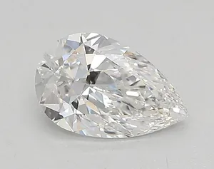 0.64ct PEAR E VS1 Lab diamond