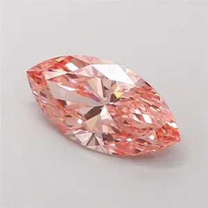 1.71ct MARQUISE Fancy Vivid Pink VS1 Coloured Lab diamond