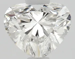 0.5ct HEART F SI1 Natural diamond