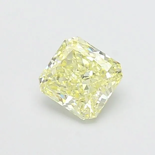 1.16ct RADIANT Fancy Yellow VVS2 Coloured Lab diamond