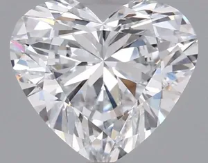 1.02ct HEART D VVS1 Lab diamond