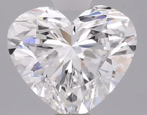 1.01ct HEART D VVS1 Lab diamond