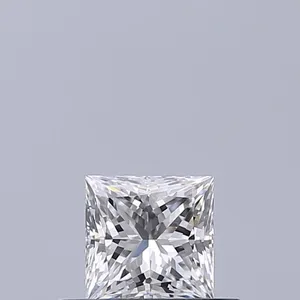 0.37ct PRINCESS E VVS1 Natural diamond