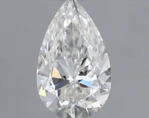 0.38ct PEAR G VS2 Natural diamond