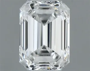 0.32ct EMERALD D VS1 Natural diamond