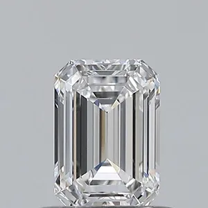 0.5ct EMERALD D VVS1 Natural diamond