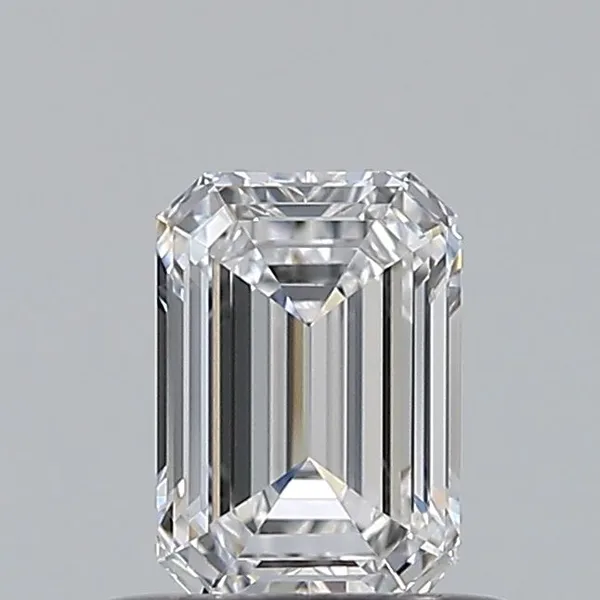 0.5ct EMERALD D VVS1 Natural diamond