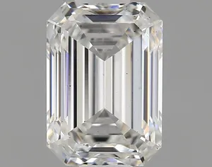 0.72ct EMERALD E VS2 Lab diamond