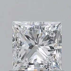0.91ct PRINCESS D VS1 Natural diamond
