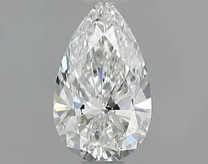 0.4ct PEAR F VVS2 Natural diamond