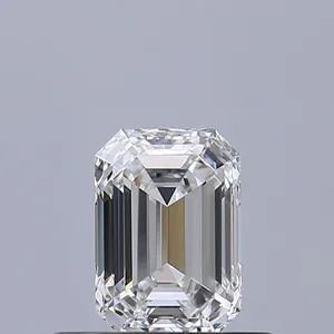 0.51ct EMERALD E IF Natural diamond