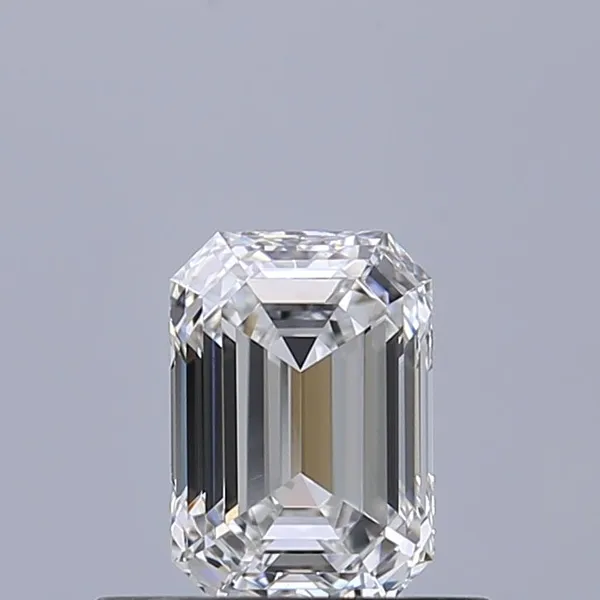 0.51ct EMERALD E IF Natural diamond