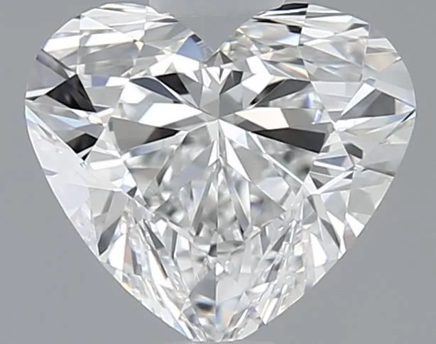 0.70ct HEART E VVS2 Natural diamond