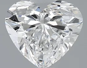 0.7ct HEART E VVS2 Natural diamond