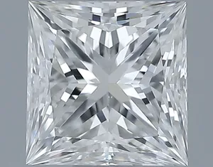 0.51ct PRINCESS H VS2 Natural diamond