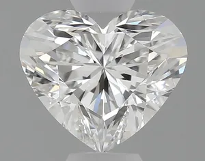 0.82ct HEART G VVS2 Natural diamond