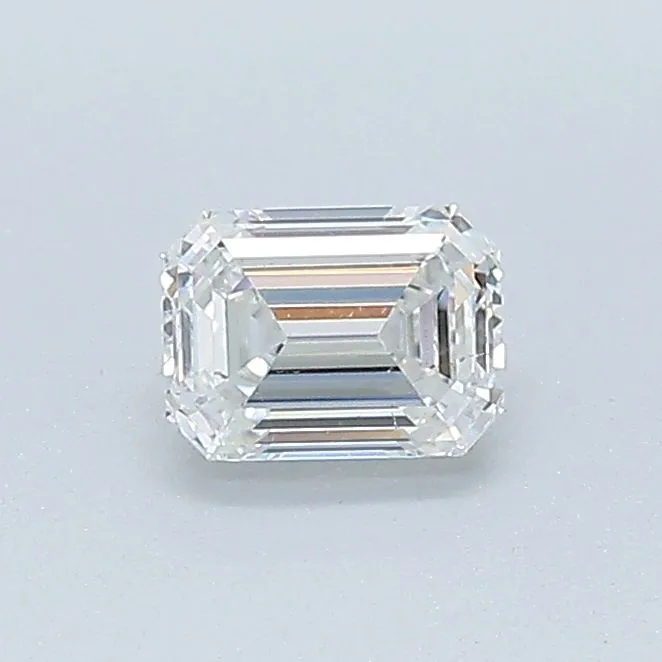 0.41ct EMERALD F SI1 Natural diamond