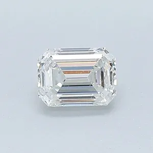 0.41ct EMERALD F SI1 Natural diamond