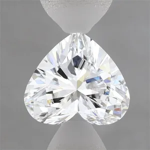 1ct HEART D VVS2 Lab diamond