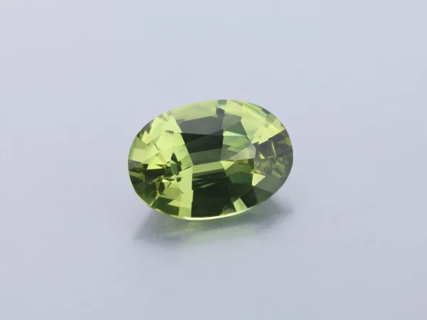0.84ct Parti Sapphire, Oval cut gemstone