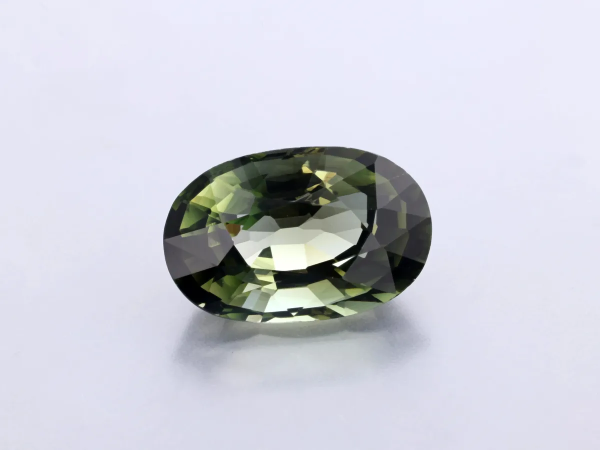 2.02ct Green Tourmaline, Oval gemstone