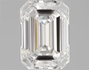 0.3ct EMERALD F VS1 Natural diamond