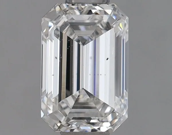 0.71ct EMERALD F VS2 Lab diamond